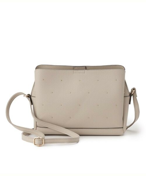 grove / グローブ ショルダーバッグ | ドットスタッズ3層ショルダー | 詳細10