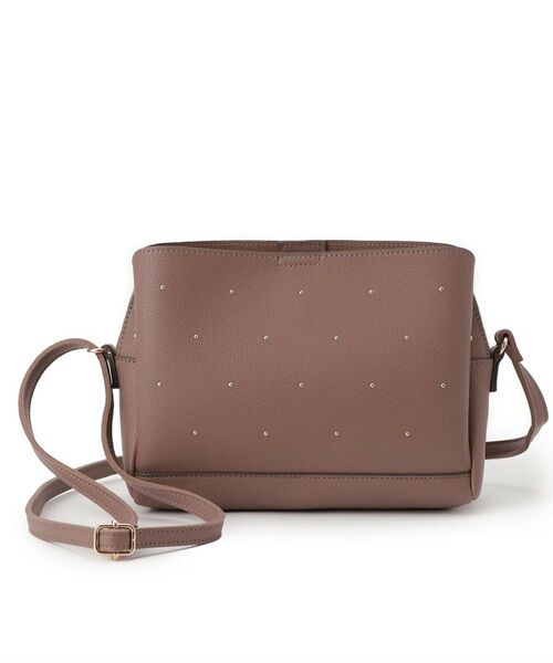 grove / グローブ ショルダーバッグ | ドットスタッズ3層ショルダー | 詳細12