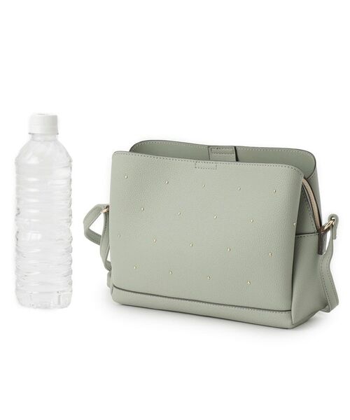 grove / グローブ ショルダーバッグ | ドットスタッズ3層ショルダー | 詳細9