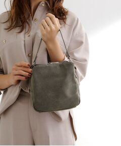 grove / グローブ ショルダーバッグ | スクエアハトメダブルショルダー