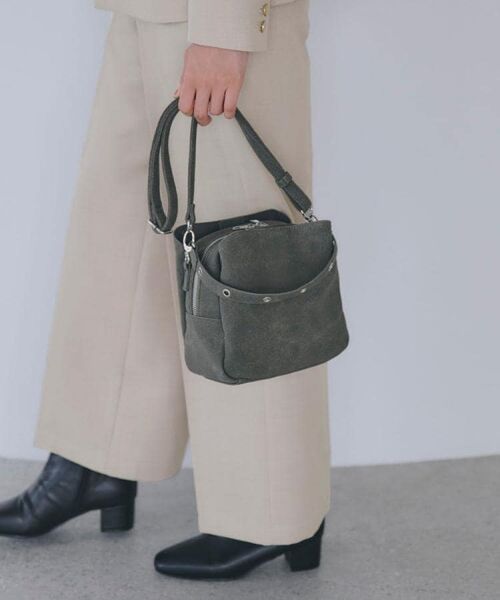 grove / グローブ ショルダーバッグ | スクエアハトメダブルショルダー | 詳細19
