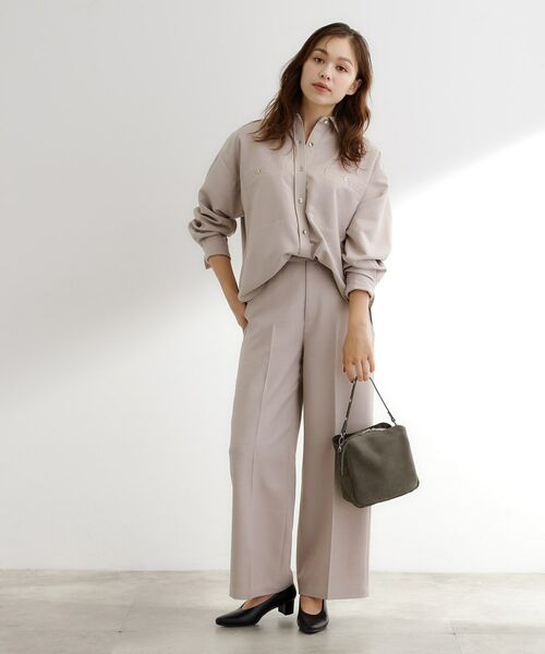 grove / グローブ ショルダーバッグ | スクエアハトメダブルショルダー | 詳細2