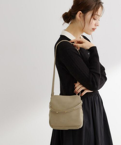 grove / グローブ ショルダーバッグ | スクエアハトメダブルショルダー | 詳細3
