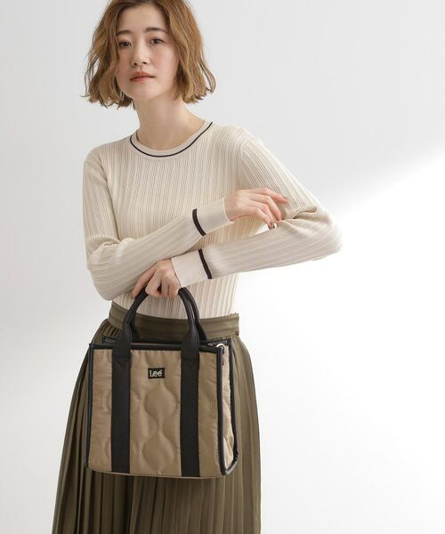 grove / グローブ トートバッグ | 【Lee別注】撥水キルトパイピング2WAYトート | 詳細5