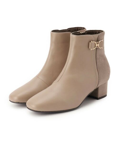 grove / グローブ ブーツ(ショート丈) | 【人間工学】メタルビットショートブーツ(ベージュ(152))