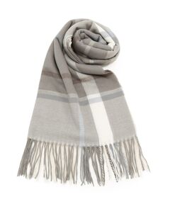 grove / グローブ マフラー・ショール・スヌード・ストール | ポリエステル大判チェックストール