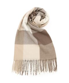 grove / グローブ マフラー・ショール・スヌード・ストール | ポリエステル大判チェックストール