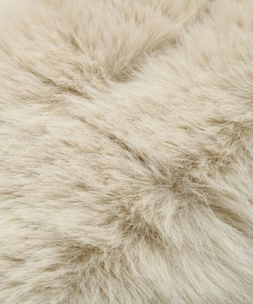 grove / グローブ マフラー・ショール・スヌード・ストール | ボリュームフェイクファーティペット | 詳細4