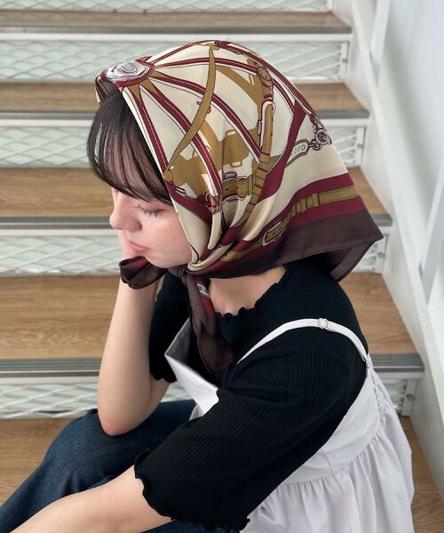 grove / グローブ バンダナ・スカーフ | 柄アソート大判スカーフ | 詳細7