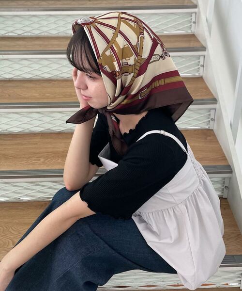 grove / グローブ バンダナ・スカーフ | 柄アソート大判スカーフ | 詳細8