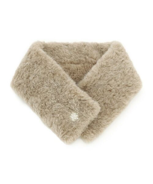 grove / グローブ マフラー・ショール・スヌード・ストール | ビジューコンパクトマグネットティペット | 詳細1