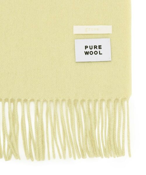 grove / グローブ マフラー・ショール・スヌード・ストール | 洗えるウール混ラメマフラー | 詳細2