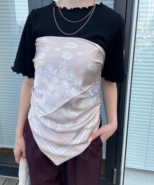 grove / グローブ バンダナ・スカーフ | 大判プリントスカーフ | 詳細6