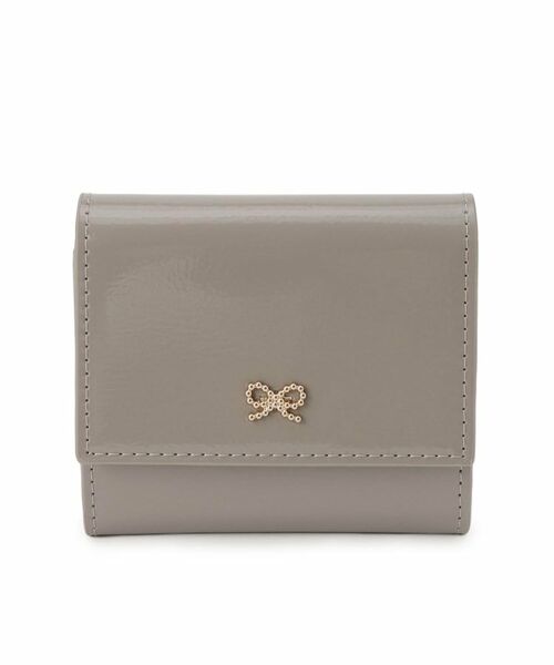 grove / グローブ 財布・コインケース・マネークリップ | エナメルリボン3つ折財布 | 詳細1