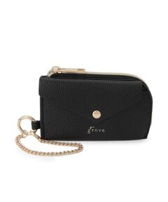 grove / グローブ ポーチ | フラップパスカードチェーンポーチ