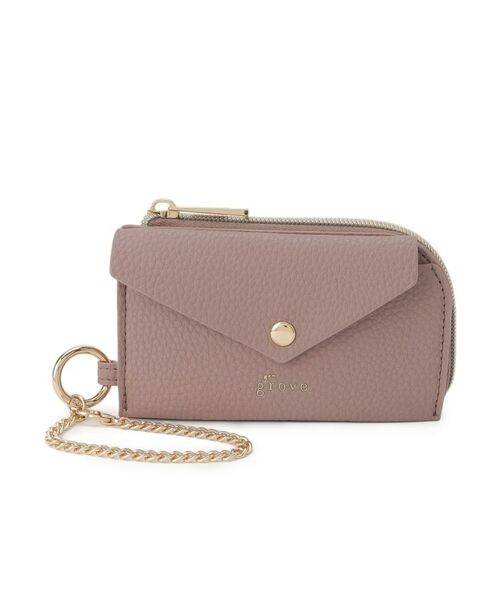 grove / グローブ ポーチ | フラップパスカードチェーンポーチ | 詳細1