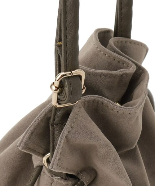 grove / グローブ ショルダーバッグ | スタッズスエード調巾着ショルダー | 詳細20