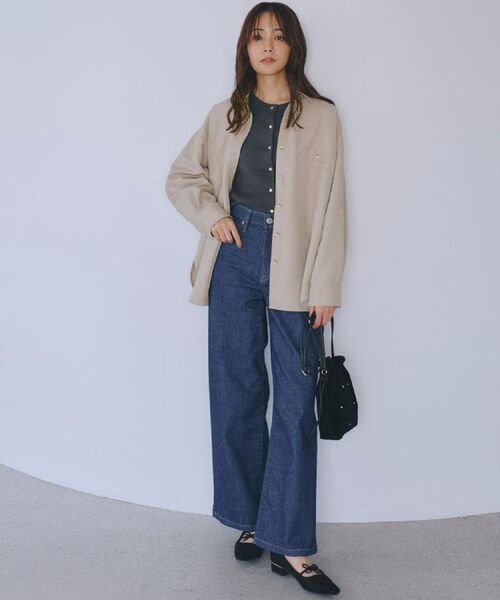 grove / グローブ ショルダーバッグ | スタッズスエード調巾着ショルダー | 詳細3