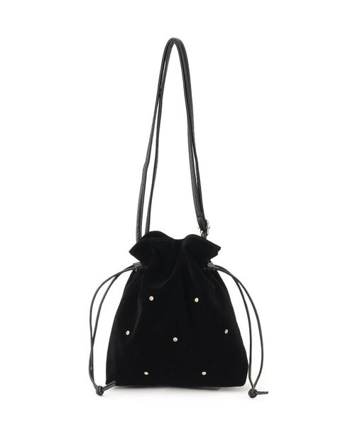 grove / グローブ ショルダーバッグ | スタッズスエード調巾着ショルダー | 詳細9