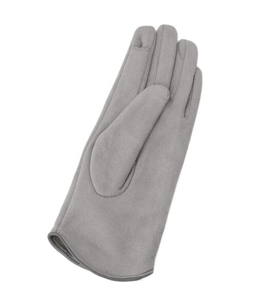 grove / グローブ 手袋 | スエード調パイピングラインストーングローブ | 詳細2