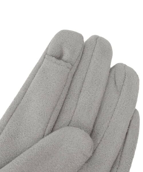 grove / グローブ 手袋 | スエード調パイピングラインストーングローブ | 詳細3