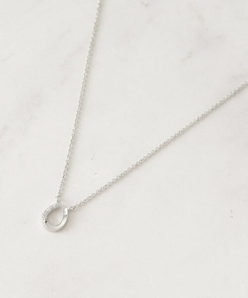 grove / グローブ ネックレス・ペンダント・チョーカー | ビジューホースシューショートネックレス | 詳細1