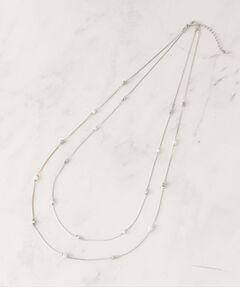 grove / グローブ ネックレス・ペンダント・チョーカー | 飛ばしメタルパール調ネックレス