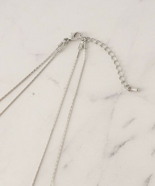 grove / グローブ ネックレス・ペンダント・チョーカー | 飛ばしメタルパール調ネックレス | 詳細4