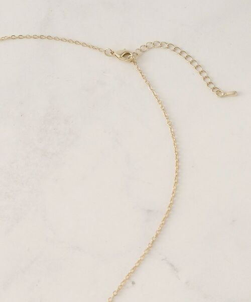 grove / グローブ ネックレス・ペンダント・チョーカー | アクリルビジューメタルリングネックレス | 詳細3