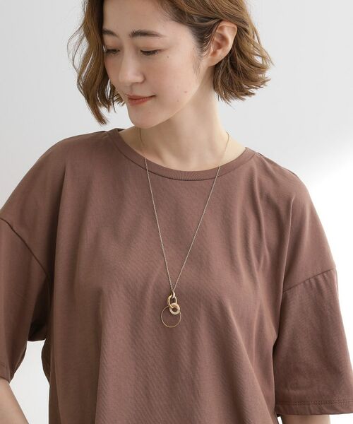 grove / グローブ ネックレス・ペンダント・チョーカー | アクリルビジューメタルリングネックレス | 詳細5