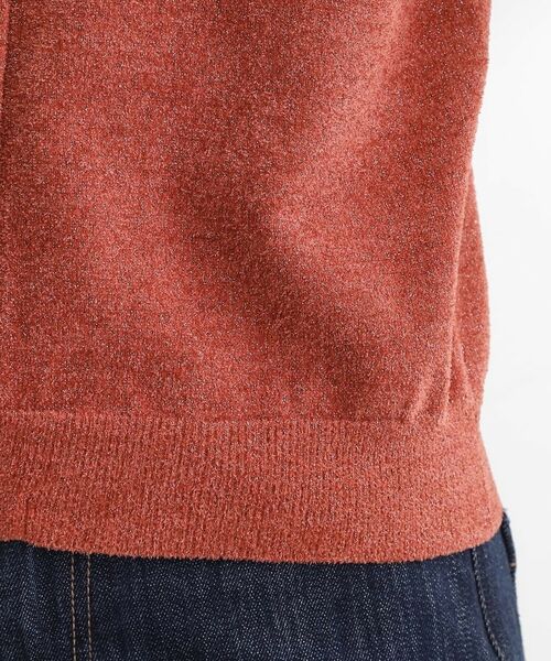 grove / グローブ ニット・セーター | 華やぐラメモールで秋先取り 衿付きプルオーバーニット | 詳細18