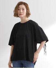 grove / グローブ カットソー | 後ろ姿で魅せる　バックドロストシャーリングTシャツ