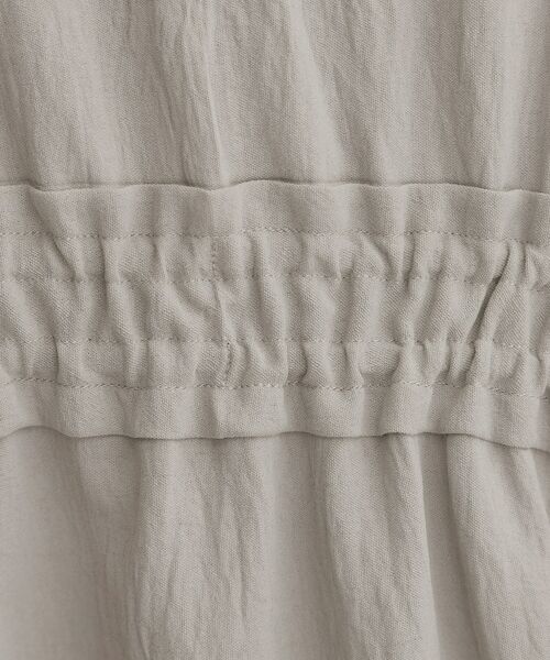 grove / グローブ カットソー | 後ろ姿で魅せる バックドロストシャーリングTシャツ | 詳細4