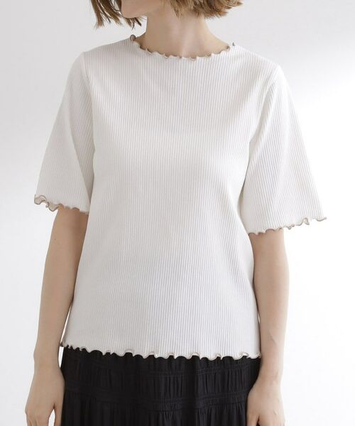 grove / グローブ カットソー | 一枚でもレイヤードでも楽しめる　マルチな5分袖プルオーバー | 詳細13