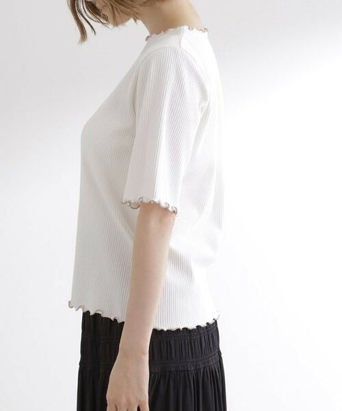 grove / グローブ カットソー | 一枚でもレイヤードでも楽しめる　マルチな5分袖プルオーバー | 詳細14