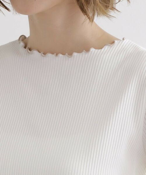 grove / グローブ カットソー | 一枚でもレイヤードでも楽しめる　マルチな5分袖プルオーバー | 詳細16