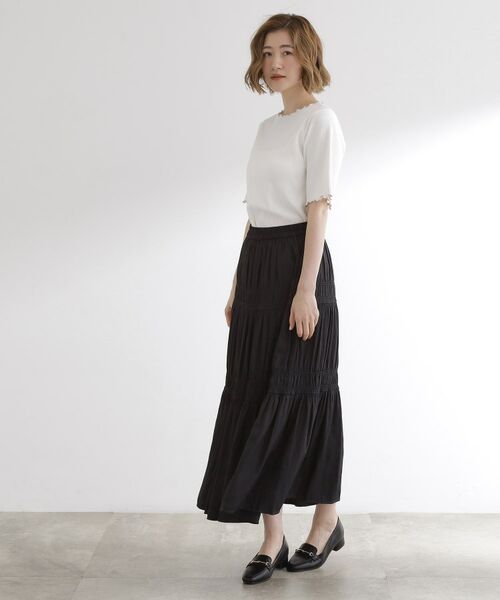 grove / グローブ カットソー | 一枚でもレイヤードでも楽しめる　マルチな5分袖プルオーバー | 詳細2