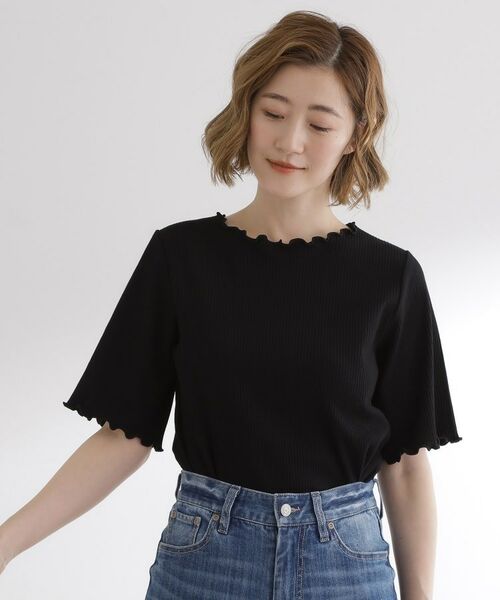 grove / グローブ カットソー | 一枚でもレイヤードでも楽しめる　マルチな5分袖プルオーバー | 詳細5