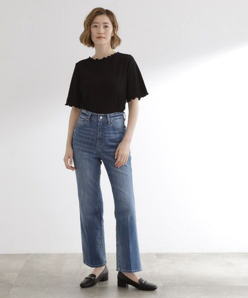 grove / グローブ カットソー | 一枚でもレイヤードでも楽しめる　マルチな5分袖プルオーバー | 詳細6