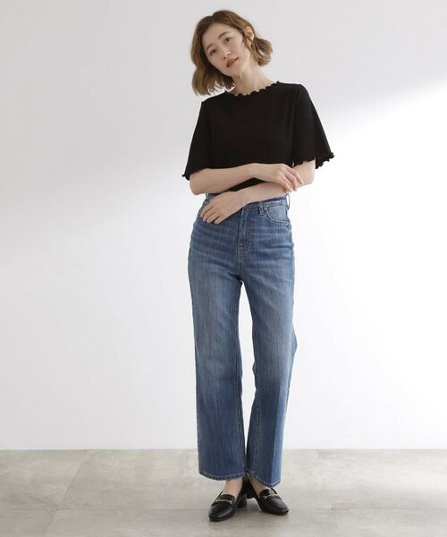 grove / グローブ カットソー | 一枚でもレイヤードでも楽しめる　マルチな5分袖プルオーバー | 詳細7