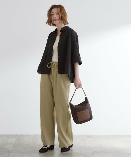 grove / グローブ パンツ | すっきりもリラックスも叶える ウエストイージー美脚フレアパンツ | 詳細6