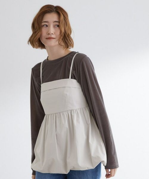 grove / グローブ シャツ・ブラウス | バルーンキャミビスチェ | 詳細1