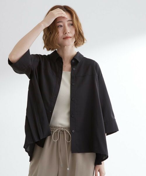grove / グローブ シャツ・ブラウス | 【2WAY】1枚でも羽織っても。使える大人のシャツスタイル | 詳細1