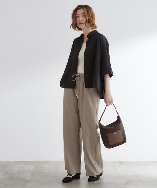 grove / グローブ シャツ・ブラウス | 【2WAY】1枚でも羽織っても。使える大人のシャツスタイル | 詳細2