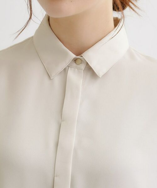 grove / グローブ シャツ・ブラウス | リーフ刺繍スパンコールベスト&ブラウスセット | 詳細23