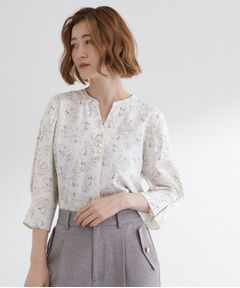 grove / グローブ シャツ・ブラウス | 【洗える/お仕事】美しさが続く袖タックブラウス