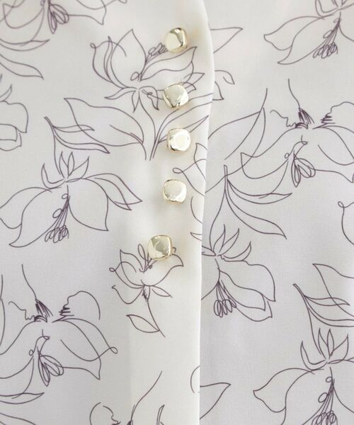 grove / グローブ シャツ・ブラウス | 【洗える/お仕事】美しさが続く袖タックブラウス | 詳細12