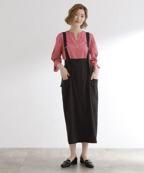 grove / グローブ シャツ・ブラウス | 【洗える/お仕事】美しさが続く袖タックブラウス | 詳細6