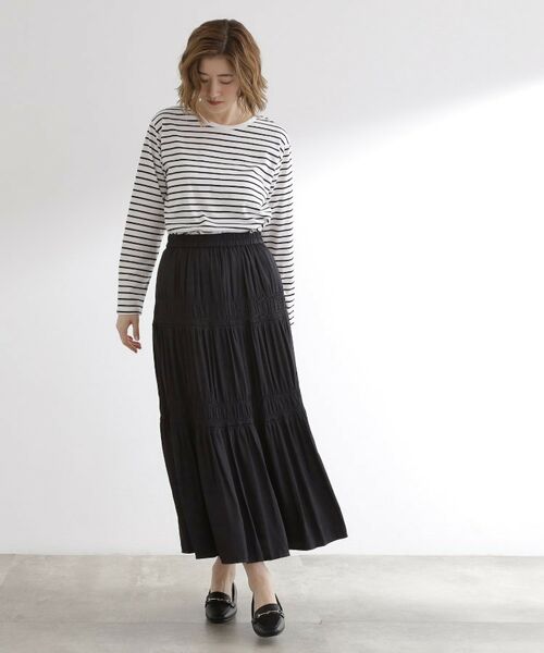 grove / グローブ Tシャツ | ボーダーアソートベーシックロンT | 詳細11