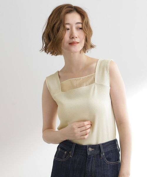 grove / グローブ キャミソール・チューブトップ | シアードッキングタンクトップ | 詳細2